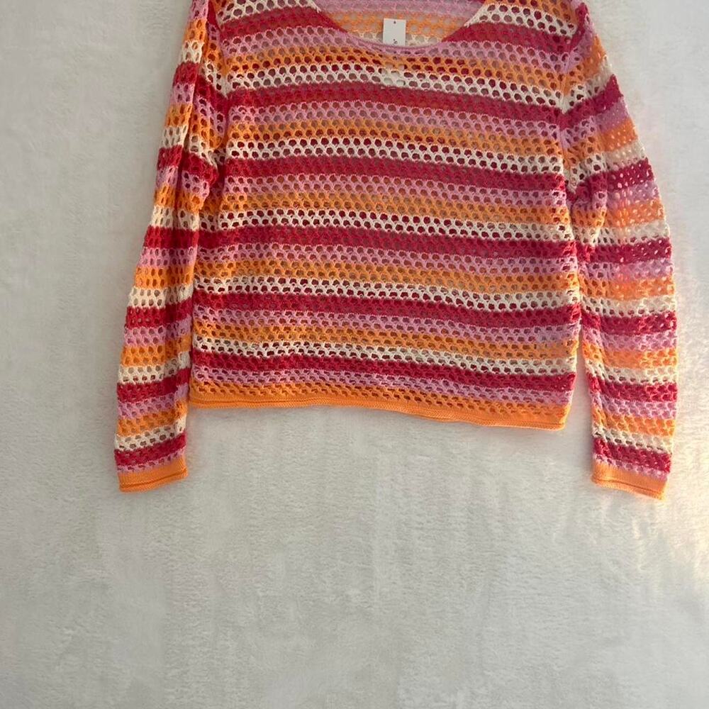Francesca's multicoloured crochet sweater Size‎ XL